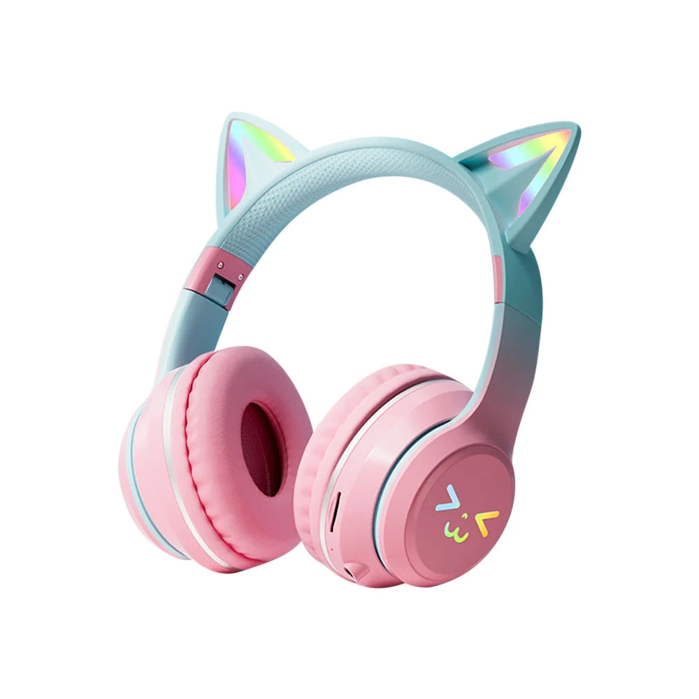 Unicorn Wireless Bluetooth Headphone - With Gradient RGB Glow