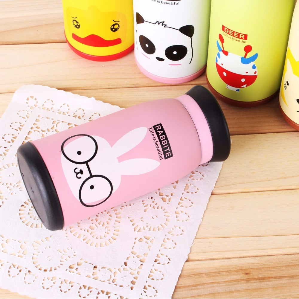 Panda Stainless Steel Thermos Bottle